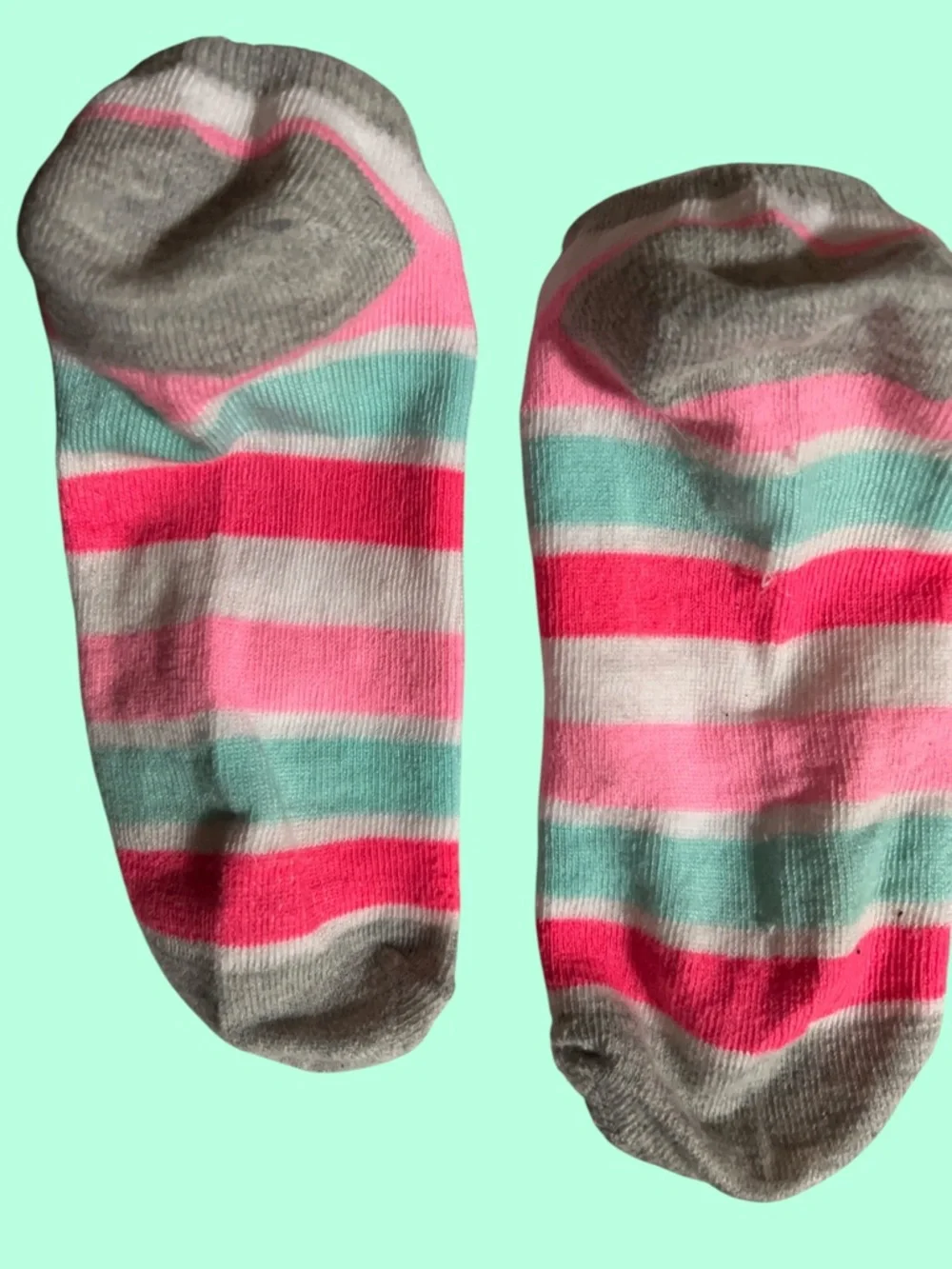 Spring Striped Ankle Socks - Picture 7 of 7